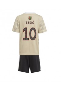 Fotbalové Dres Ajax Dusan Tadic #10 Dětské Třetí Oblečení 2022-23 Krátký Rukáv (+ trenýrky)